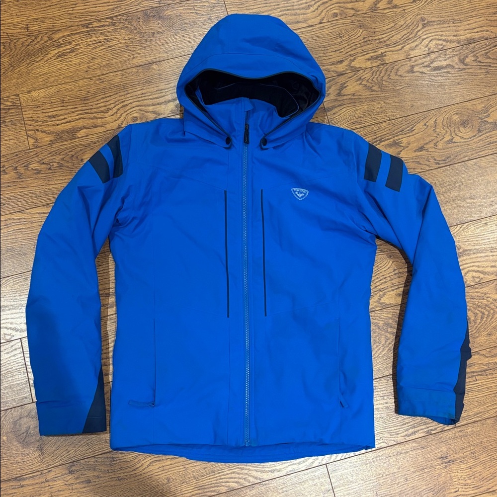 Rossignol Blue and Black Jacket - size 16